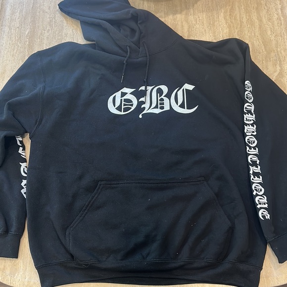 GOTHBOICLIQUE MENS XL BLACK HOODIE - Picture 6 of 7